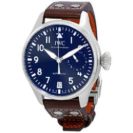 IWC Big Pilot Le Petit Prince Automatic Blue Dial Mens Watch iw501002