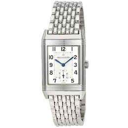 Jaeger LeCoultre Reverso Grande Taille Silver Dial Mens Watch q2708110