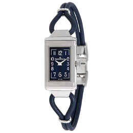 Jaeger LeCoultre Reverso One Cordonnet Blue Dial Ladies Watch q326858j