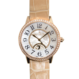 Jaeger LeCoultre Rendez-vous Joaillerie Mother of Pearl Dial 18K Pink Gold Diamond Ladies Watch q3432490
