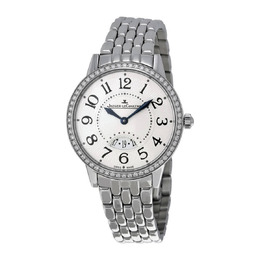 Jaeger LeCoultre Rendez-Vous White Dial Diamond Bezel Stainless Steel Ladies Watch q3478121