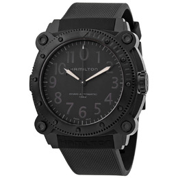 Hamilton Khaki Navy Automatic Black Dial Mens Watch h78505330