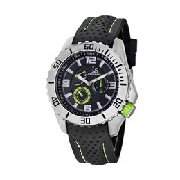 Joshua & Sons Multi-Function Black Dial Mens Watch JS53GN