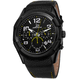 JS69YL Joshua & Sons Chronograph Black Dial Men's Watch