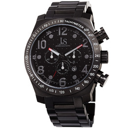 Joshua & Sons Chronograph Quartz Black Dial Mens Watch JX127GY