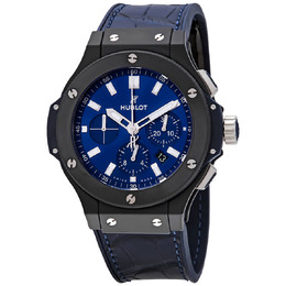 Hublot Big Bang Chronograph Automatic Blue Sunray Dial Mens Watch 301.ci.7170.lr