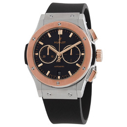 Hublot Classic Fusion Chronograph Automatic Matte Black Dial Mens Watch 541.no.1181.rx