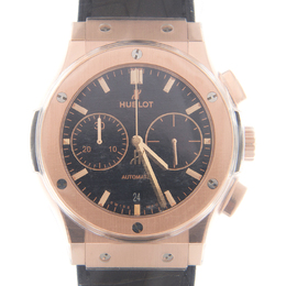 Hublot Classic Fusion Mat Black Dial Automatic Mens Chronograph Watch 521.ox.1181.lr