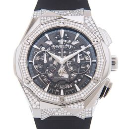 Hublot Aerofusion Chronograph Diamond Transparent Dial Unisex Watch 525.nx.0170.rx.1804.orl18