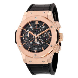 Hublot Classic Fusion Chronograph Black Dial Mens Watch 525OX0180LR 525.ox.0180.lr
