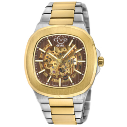 Gevril Potente Brown Dial Mens Watch 18120b