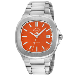 GV2 by Gevril Potente Orange Dial Mens Watch 18114B