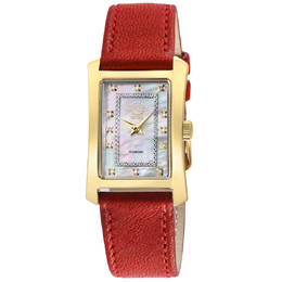 Gevril Luino Diamond Mother of Pearl Dial Ladies Watch 14602