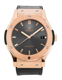Hublot Classic Fusion Racing Grey King Gold 45mm Watch 511.ox.7081.lr