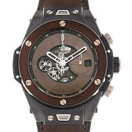 Hublot Big Bang Unico Berluti Colld Brown Automatic Brown Dial Mens Watch 411.ci.0500.vr.ber20