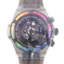 Hublot Big Bang Unico Rainbow Sapphire Chronograph Automatic Mens Watch 411.jb.4901.rt.4099