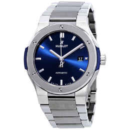 Hublot Classic Fusion Automatic Blue Dial Mens Watch 548.nx.7170.nx