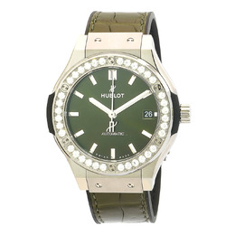 Hublot Classic Fusion Automatic Green Dial Mens Watch 565.nx.8970.lr.1204