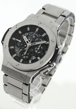 Hublot Big Bang Aero Bang Black Skeleton Dial Steel Mens Watch 311SX1170SX 311.sx.1170.sx