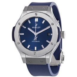 Hublot Classic Fusion Automatic Blue Dial Mens Watch 565.nx.7170.rx