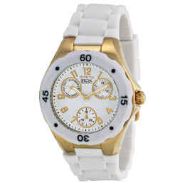 Invicta Angel White Dial Silicone Ladies Watch Model 18796