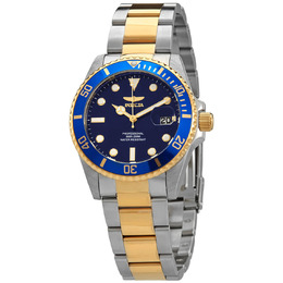 Invicta Pro Diver Quartz Blue Dial Two-tone Ladies Watch 33274