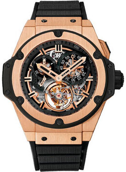 Hublot Big Bang King Power Skeleton Dial 18K King Gold Mens Watch 708.px.0180.rx