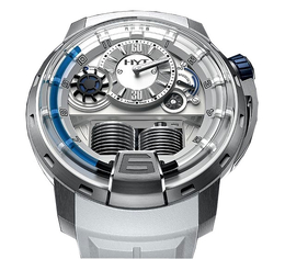 HYT H1 Iceberg Palladiumn Grey Dial Titanium Mens Watch 148-tt-11-bf-rw