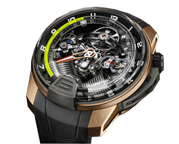 HYT H2 Alun Dial Mens Watch 248-dg-00-gf-ab