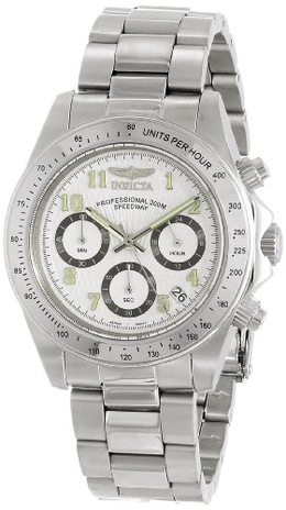 Invicta Speedway Chronograph White Dial Mens Watch 17023