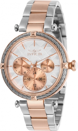 Invicta 28962 Bolt White Dial Two-tone Ladies Watch