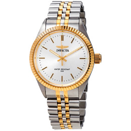 Invicta Specialty Quartz Silver Dial Two-tone Mens Watch 29378