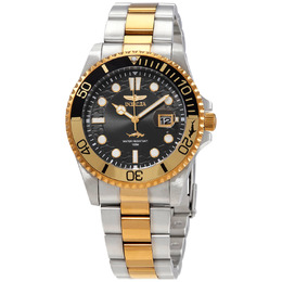 Invicta Pro Diver Quartz Black Dial Two-tone Mens Watch 30944