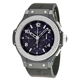 Pre-owned Hublot Big Bang Chronograph Black Dial Mens Watch 301.ct.130.rx