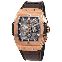 Hublot Spirit of Big Bang Chronograph Silver-tone Dial Mens Watch 641.ox.0183.lr