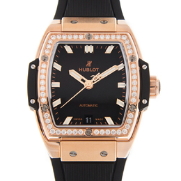 Hublot Big Bang Automatic Diamond Black Dial Watch 665.ox.1180.rx.1204