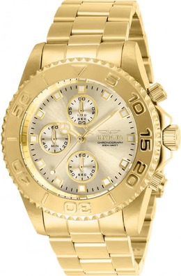 Invicta Pro Diver Chronograph Quartz Champagne Dial Mens Watch 28683