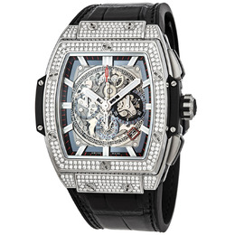 Hublot Spirit of Big Bang Chronograph Skeleton Dial Mens Watch 601.nx.0173.lr.1704