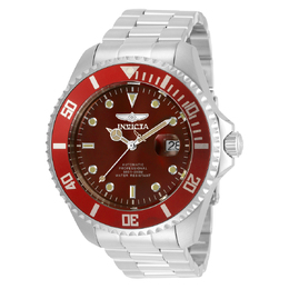 Invicta Pro Diver Automatic Mens Watch 35722 Red Dial