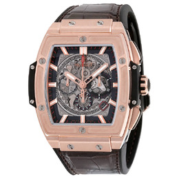 Hublot Spirit of Big Bang Automatic Skeleton Dial Mens Watch 601.ox.0183.lr