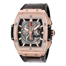 Hublot Spirit of Big Bang 18kt King Gold Diamond Mens Watch 601.ox.0183.lr.1104