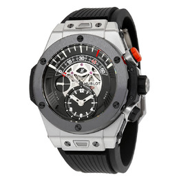 Hublot Big Bang Unico Bi-Retrograde Mat Black Dial Titanium Mens Watch 413.nm.1127.rx