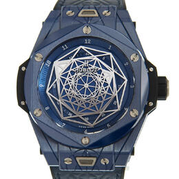 Hublot Big Bang Sang Bleu Blue Dial Mens Watch 415.ex.7179.vr.mxm19