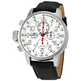 Invicta Lefty Force Chronograph White Dial Mens Watch 1514