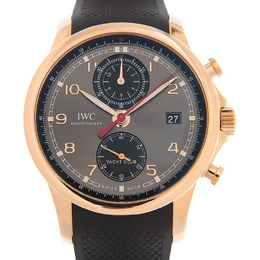 IWC Portugieser Yacht Club Ardoise Dial Mens Chronograph Watch iw390505