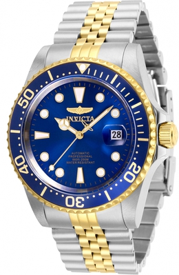 Invicta Pro Diver Automatic Blue Dial Two-tone Mens Watch 30093