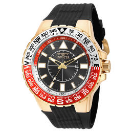 Invicta Aviator Black Dial Mens Watch 19271
