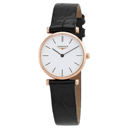 Longines La Grande Classique Quartz White Dial Ladies Watch l4.209.1.92.2