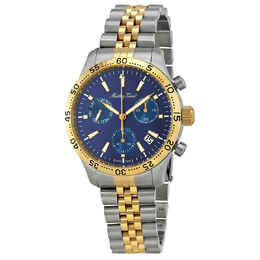 Mathey-Tissot Type 22 Chronograph Blue Dial Mens Watch h1822chbu
