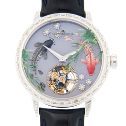Jaeger LeCoultre Master Grande Tradition Tourbillon Cylindrique Automatic Mens Watch q50834e1